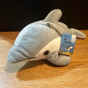 Shore Buddies Finn the Dolphin plush Made From Recycle Plastic 12" Ocean Toys